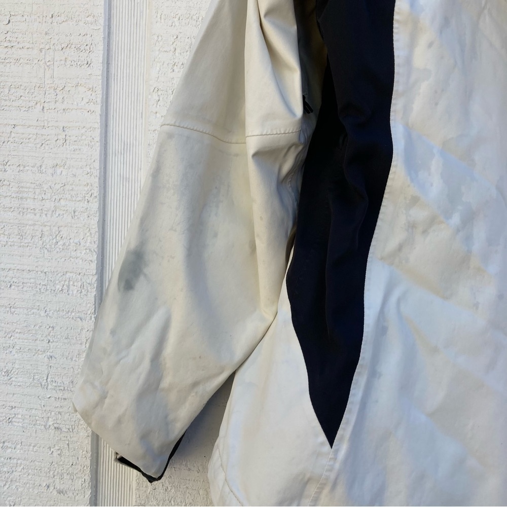 THE North Face Varius Guide Jacket - Women's Cream Black Waterproof Wind Medium - Picture 9 of 11
